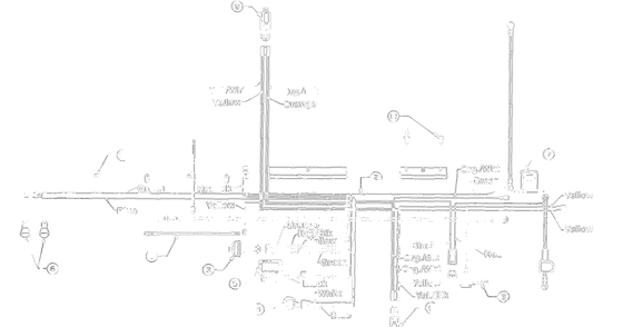Electrical/Switches Diagram and Parts List for 136L660F000 1996 Yard Machines Lawn Tractor